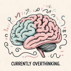 Currently Overthinking Magnet