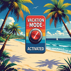 Vacation Mode: Activated Magnet