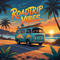 Roadtrip Vibes Magnet