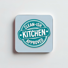 Cleanish Kitchen Stamp Magnet