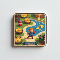 Snack Quest Accepted Magnet