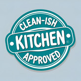Cleanish Kitchen Stamp Magnet