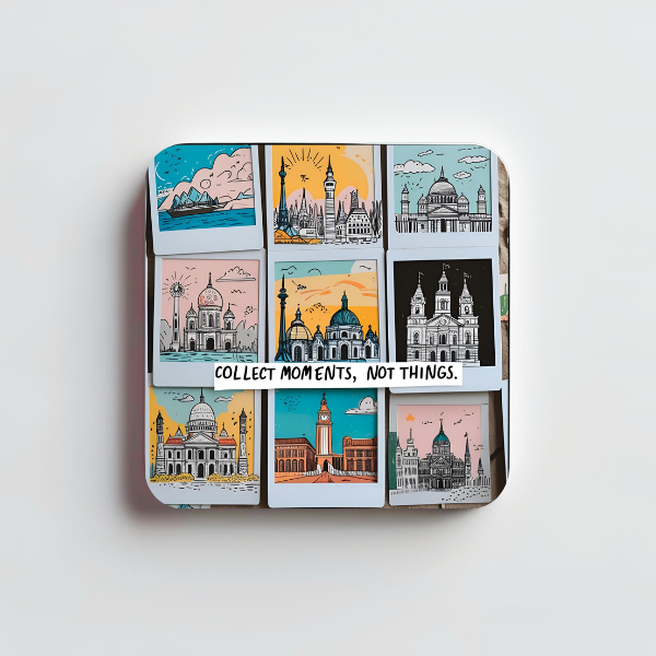 Collect Moments, Not Things Magnet