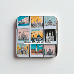 Collect Moments, Not Things Magnet